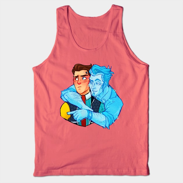 Borderlands Rhys x Handsome Jack Rhack Design Tank Top by lutnik